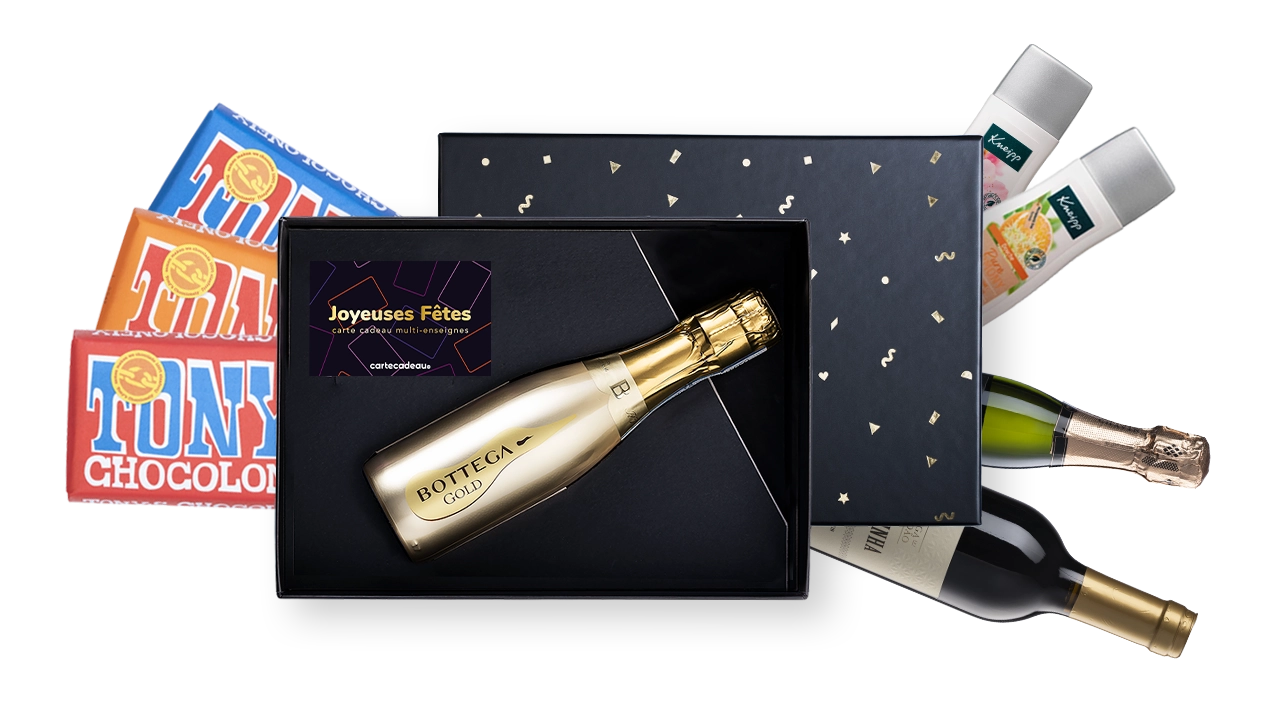 Paquets cadeaux personnalisés pour les employés